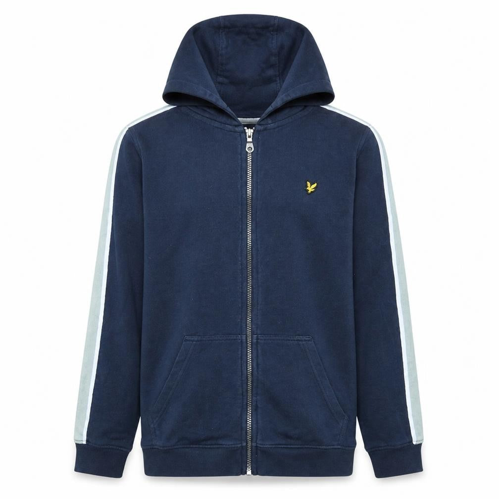 Lyle & Scott Boys Blue Full Zip Hoodie 12-13 Years Cotton Blend