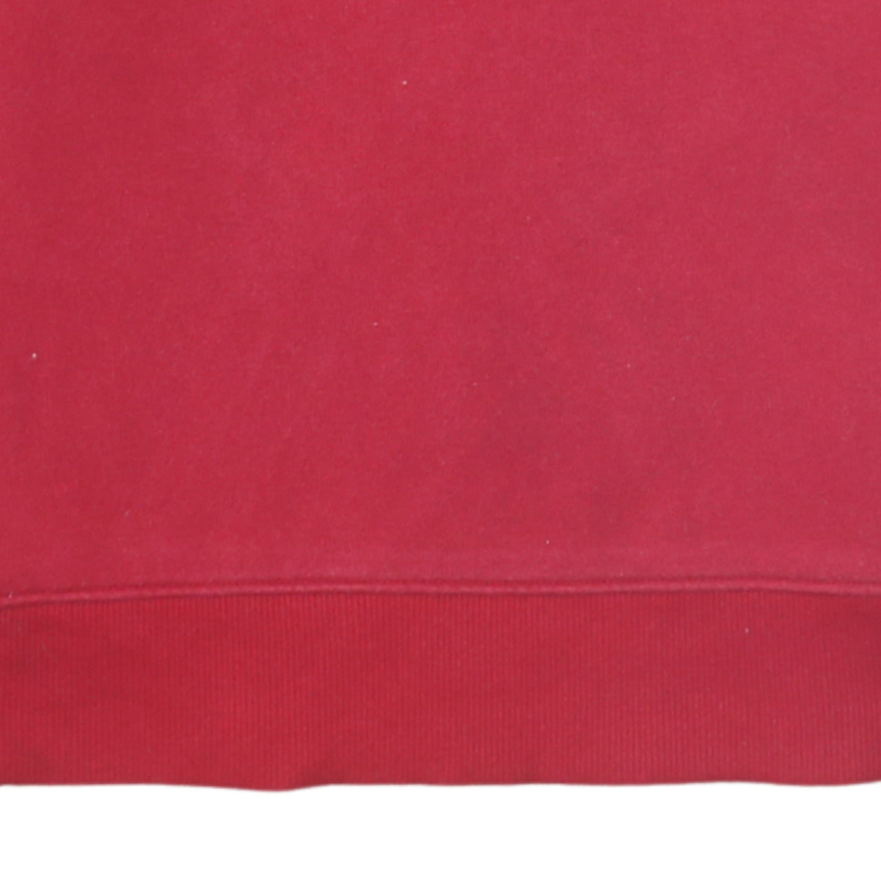 Calvin Klein Jeans Women's Red Cotton Logo Pullover Sweatshirt Size S