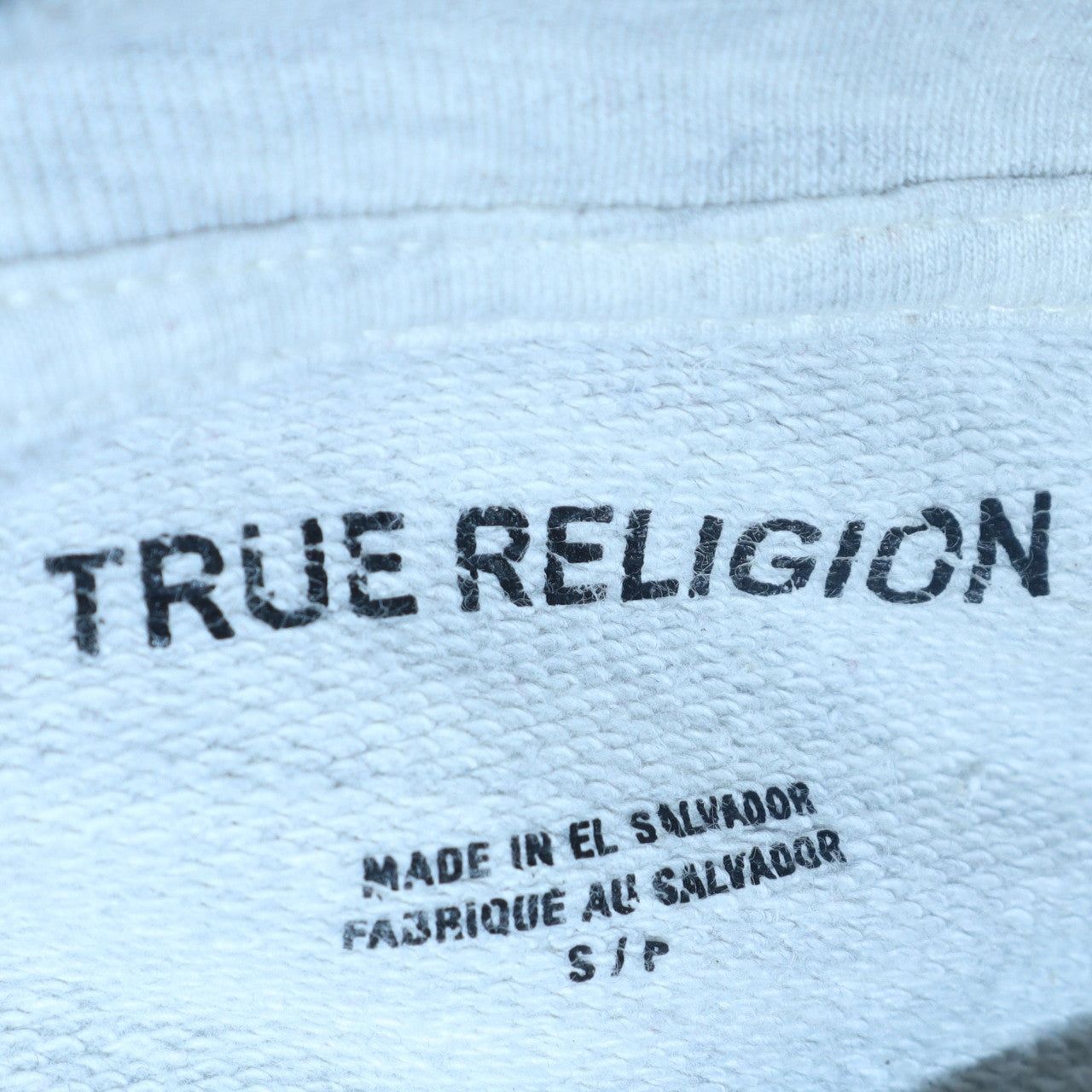 True Religion Men's Grey Heart Graphic Cotton T-Shirt Size S