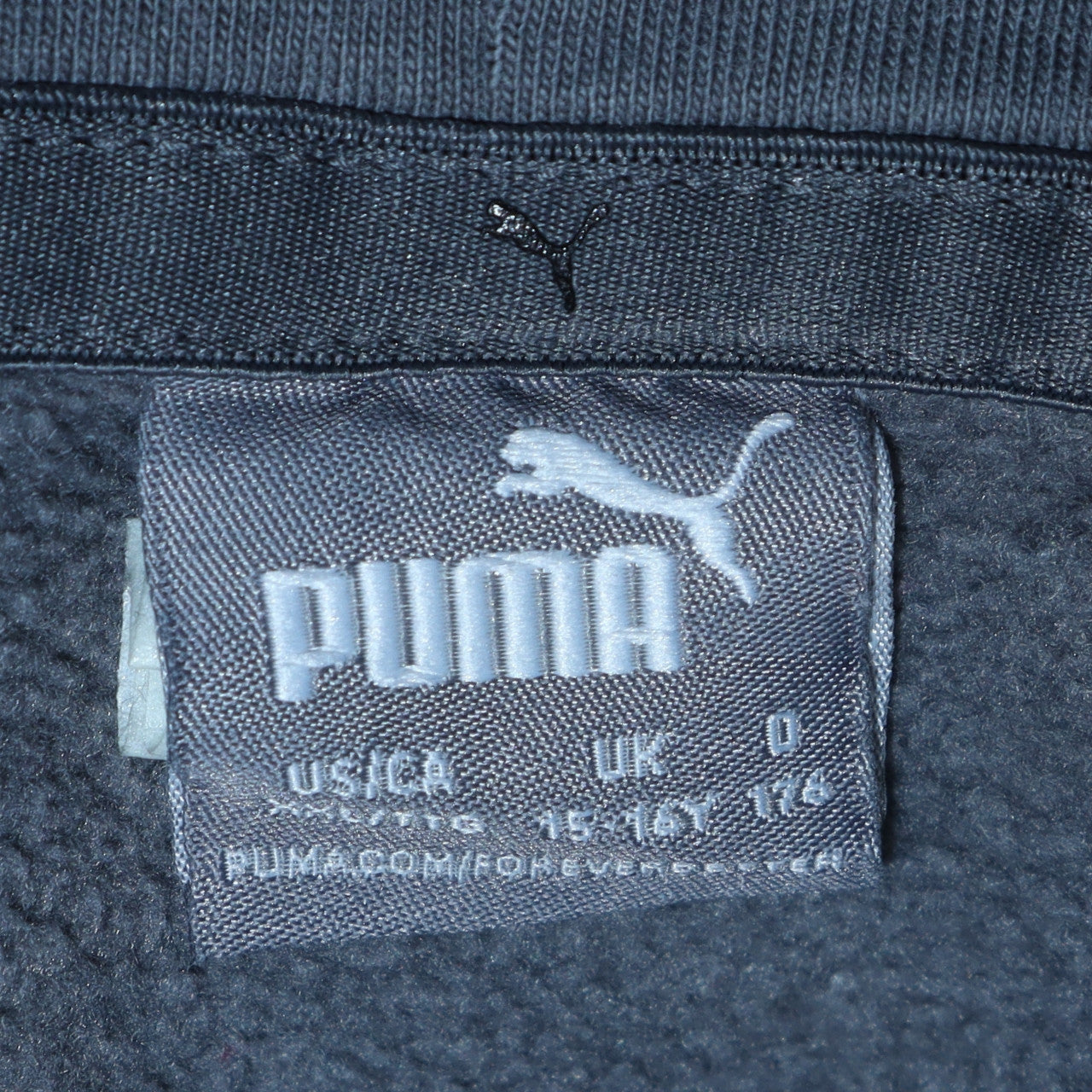 Puma Boys Grey Pullover Hoodie Sweatshirt Size 15-16 Years Regular Fit