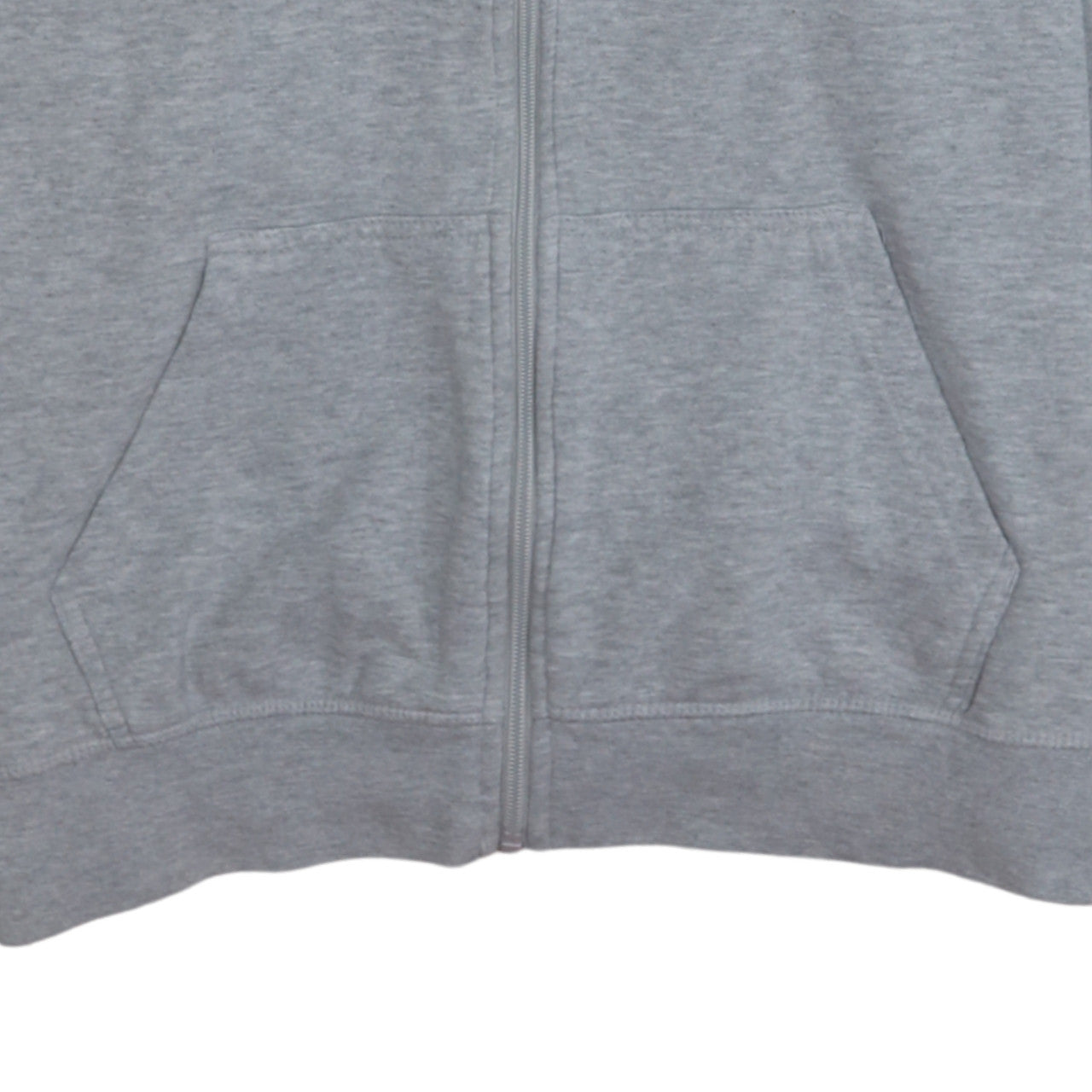 Kappa Mens Grey Full Zip Hoodie Size L Sports Style