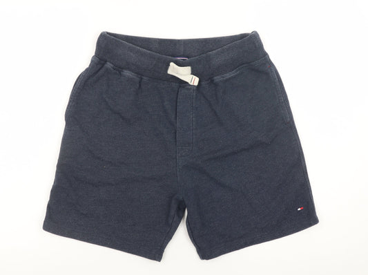 Tommy Hilfiger Men's Blue Sweat Shorts M Regular Fit Casual Style