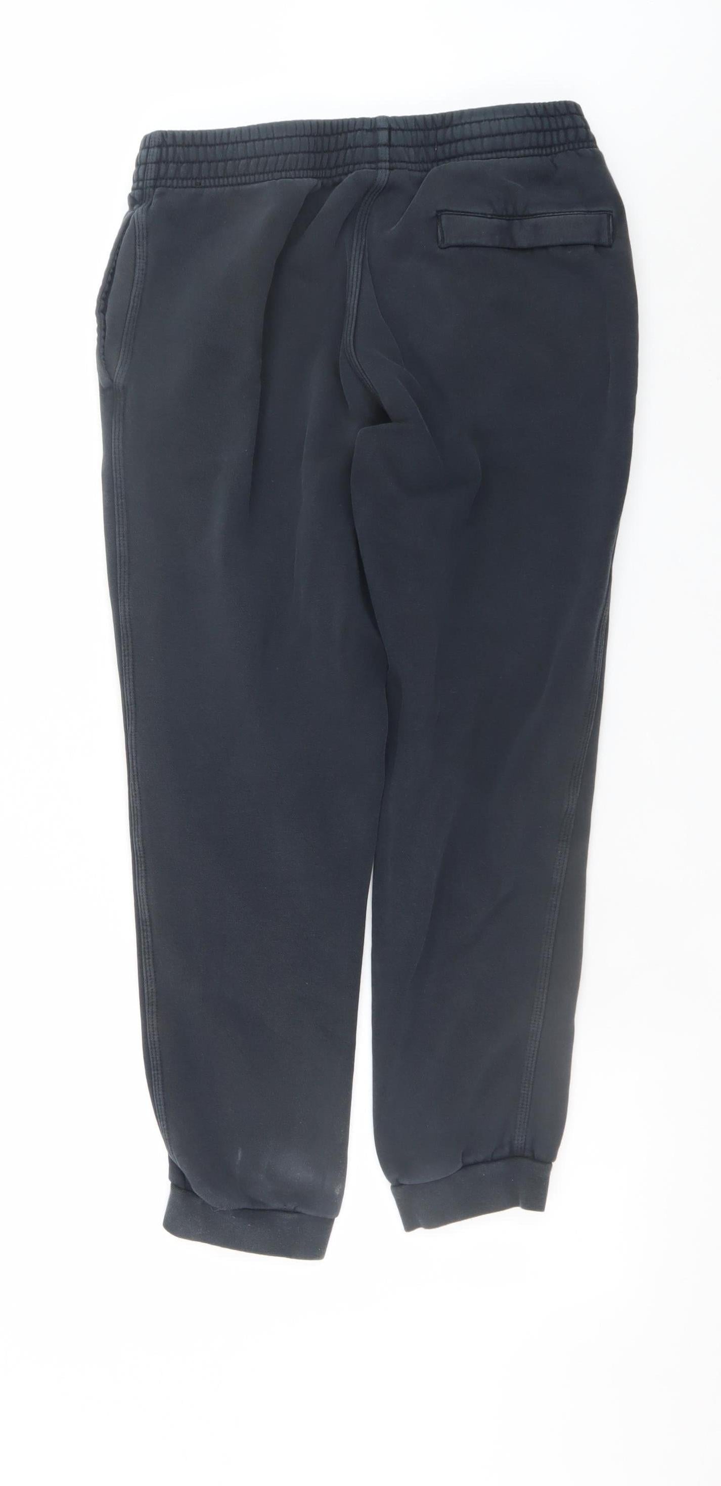 Nike Men's Black M Jogger Sweatpants Elastic Waist Tapered Fit