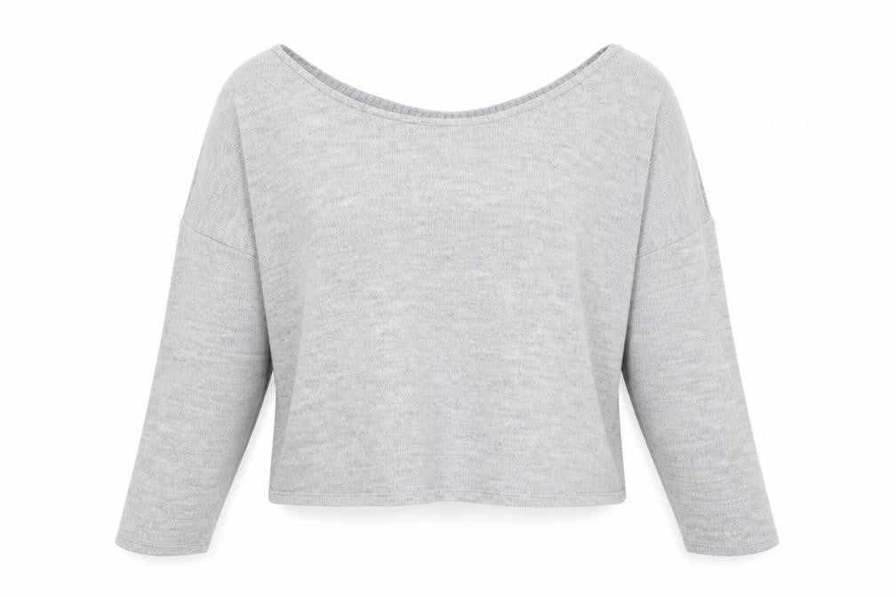 Marks & Spencer Women’s Grey V-Neck Long Sleeve Pullover Jumper Size 24