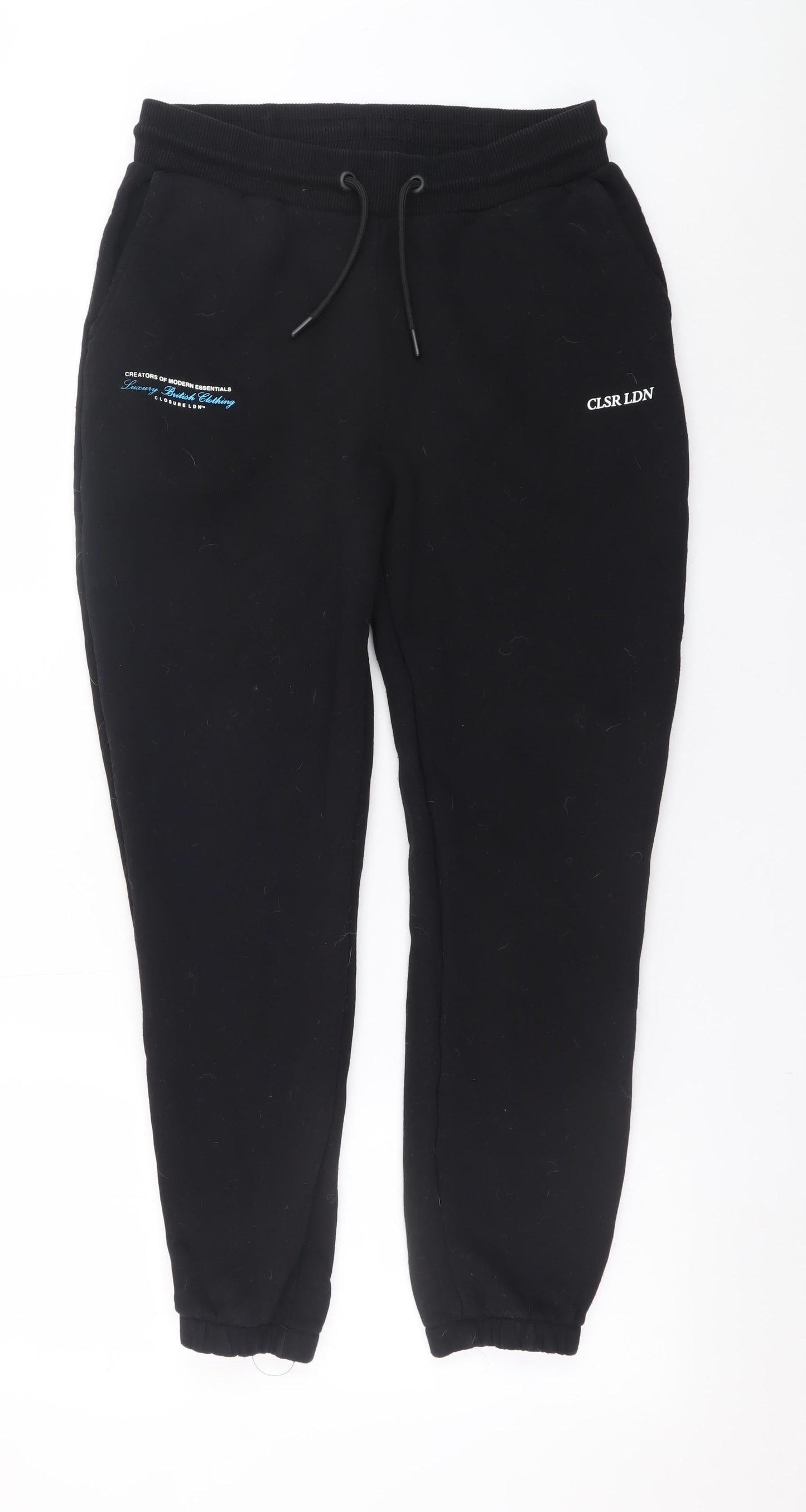 Closure LDN Men's Black Jogger Sweatpants Size S Casual Tapered