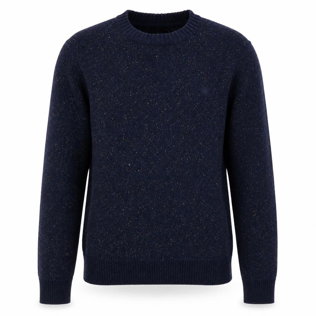 Element Men's Blue Wool Blend Crew Neck Pullover Jumper Size S