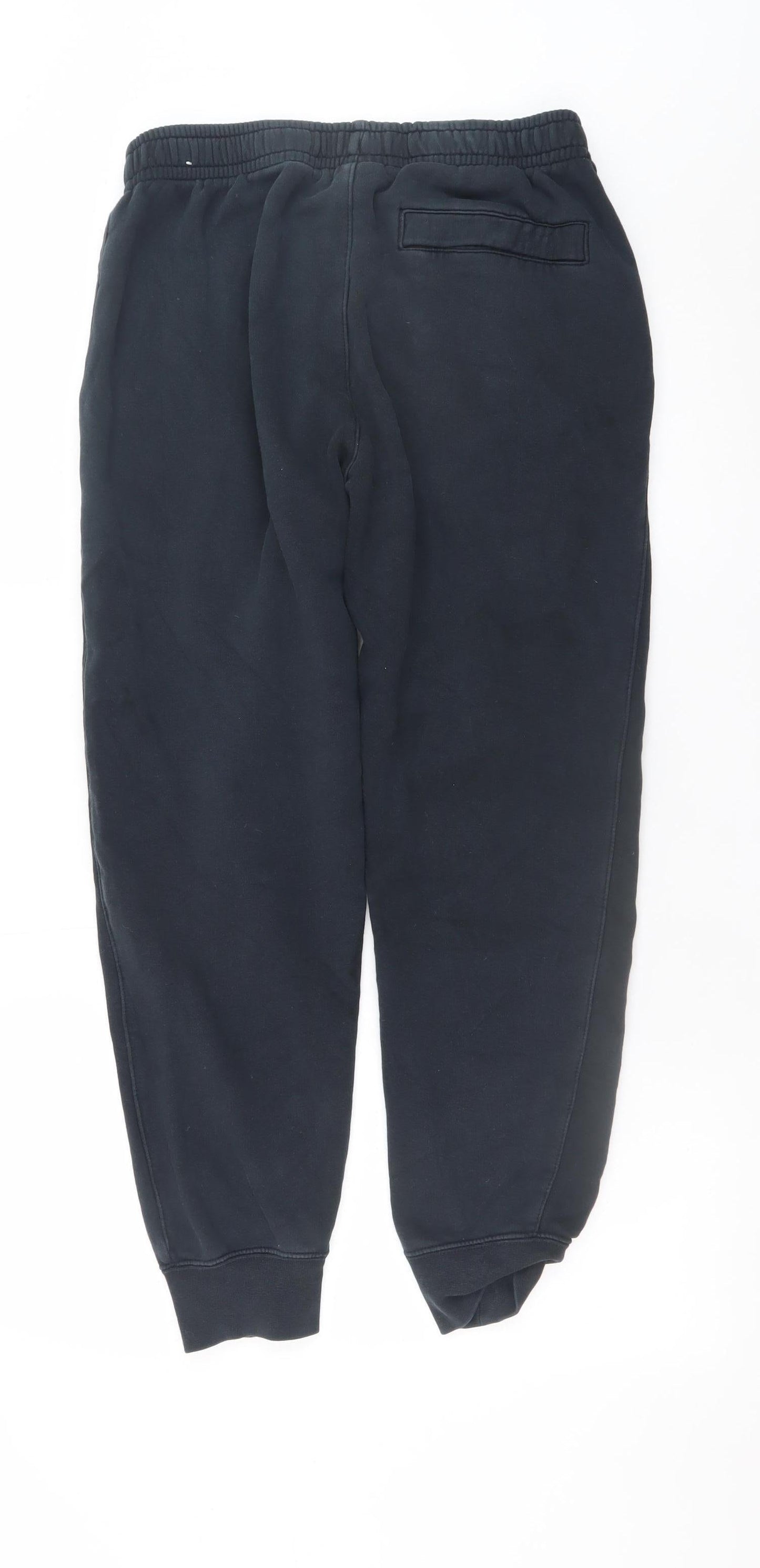 Nike Men's Black Jogger Trousers M Regular Fit Fleece