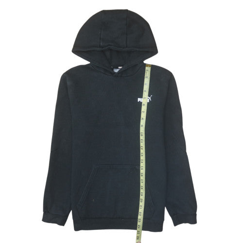 Puma Boys Black XL Hoodie Pullover Fleece Lined Casual Sweatshirt