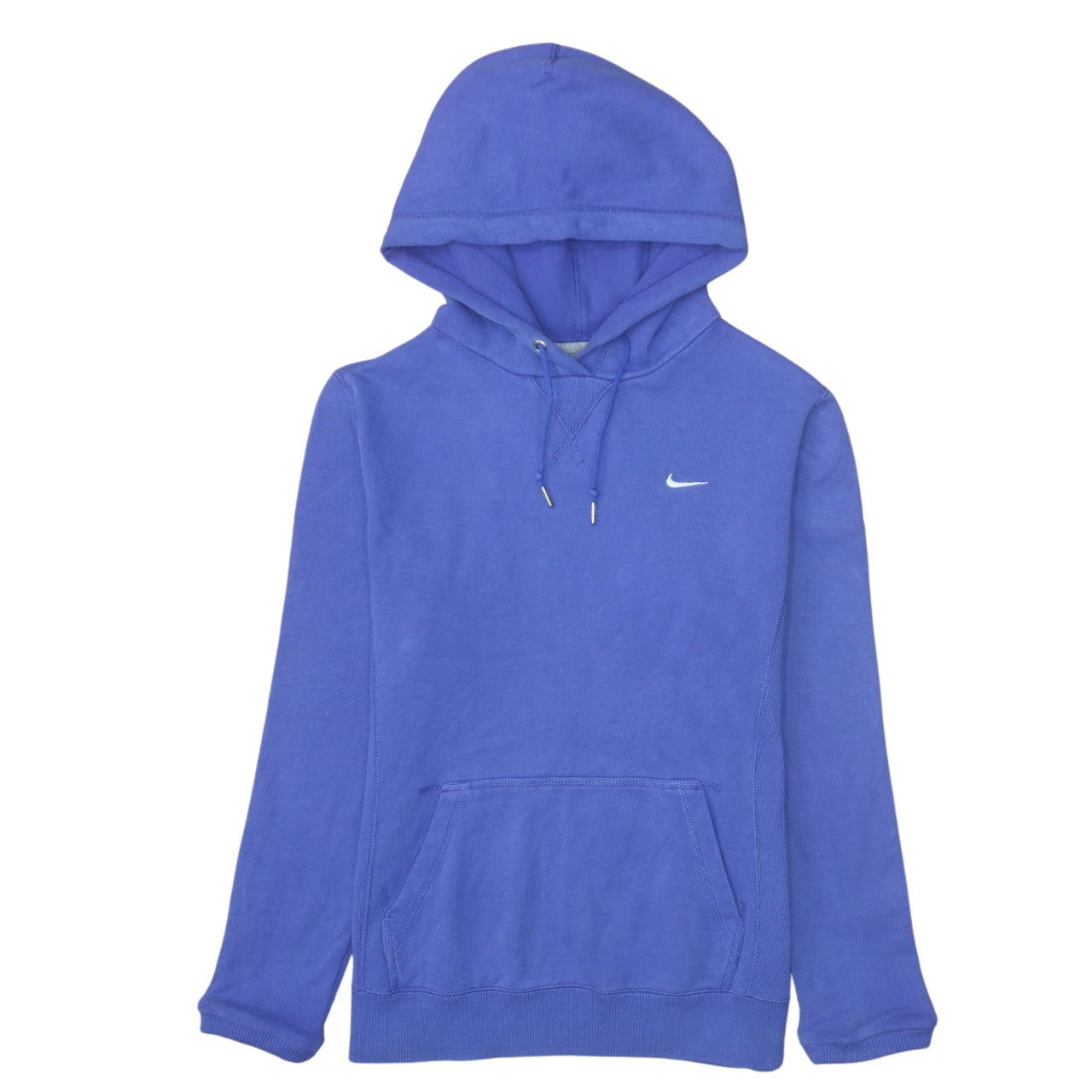 Nike Women's Blue Pullover Hoodie Medium Cotton Athletic Dept