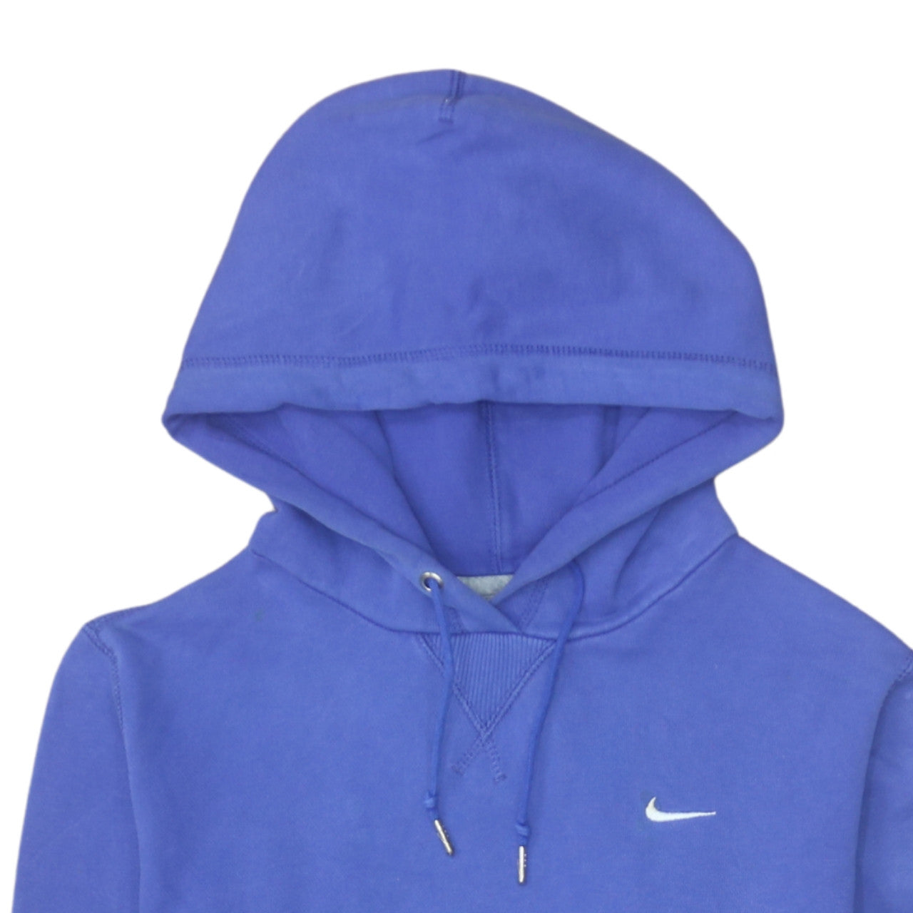 Nike Women's Blue Pullover Hoodie Medium Cotton Athletic Dept
