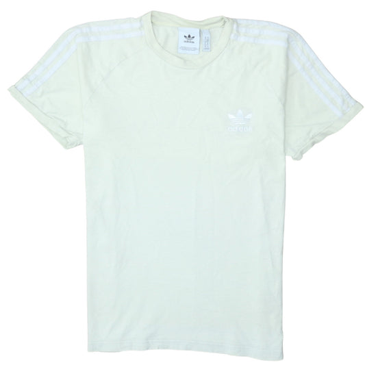 Adidas Men's White Short Sleeve Crew Neck Sports T-Shirt M
