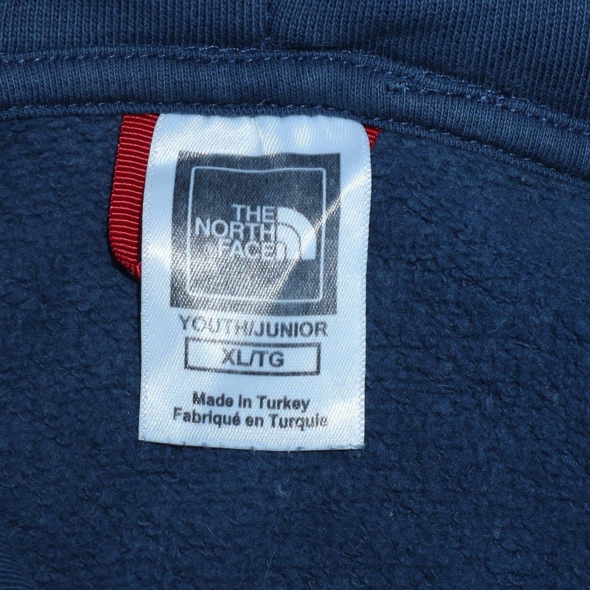 The North Face Boys Blue Pullover Hoodie XL Cotton Fleece Sweatshirt