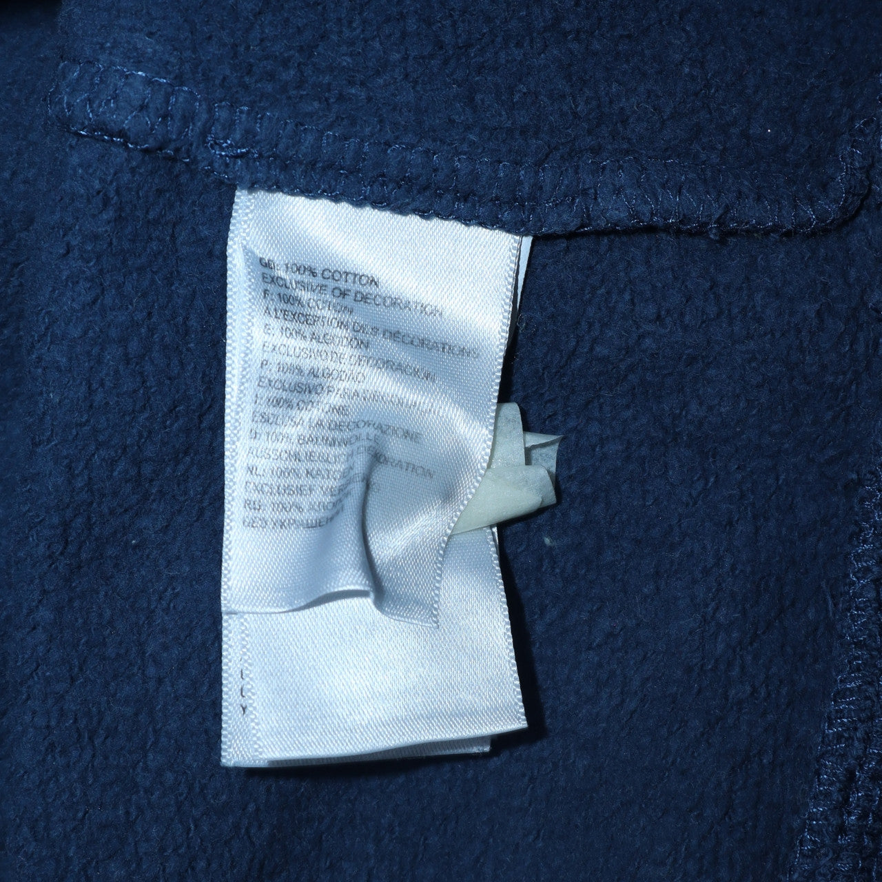 The North Face Boys Blue Pullover Hoodie XL Cotton Fleece Sweatshirt