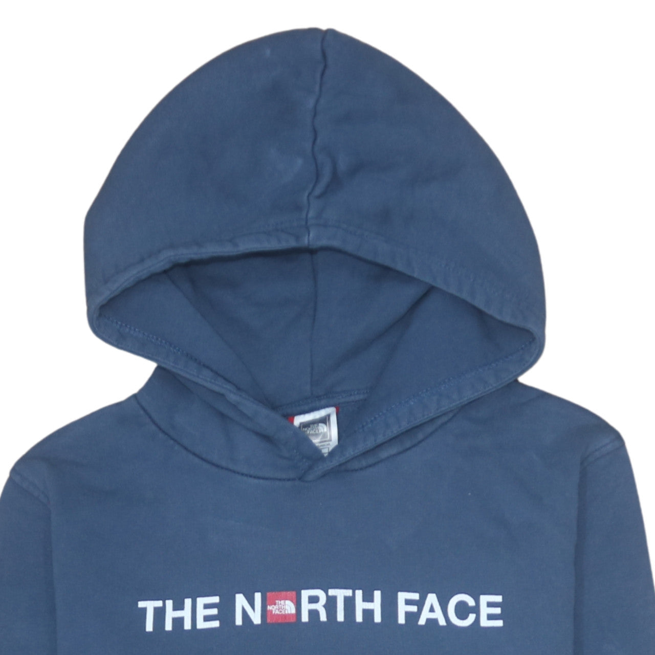 The North Face Boys Blue Pullover Hoodie XL Cotton Fleece Sweatshirt