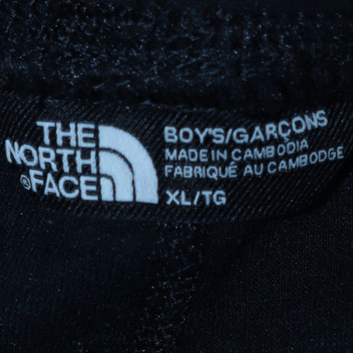 The North Face Boys Black Fleece Jogger Trousers XL Comfortable Casual