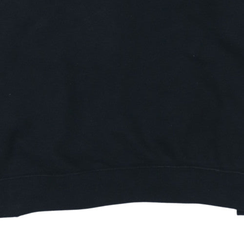 Nike Men's Black Crew Neck Pullover Sweatshirt M Regular Fit