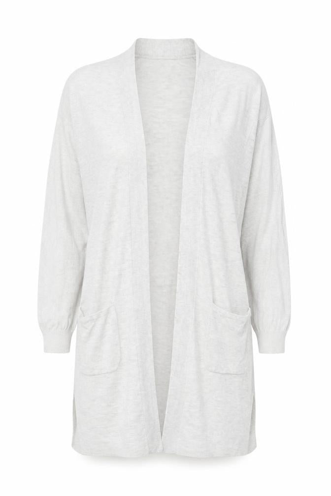 Marks & Spencer Women’s Grey Longline Knit Cardigan Size 10
