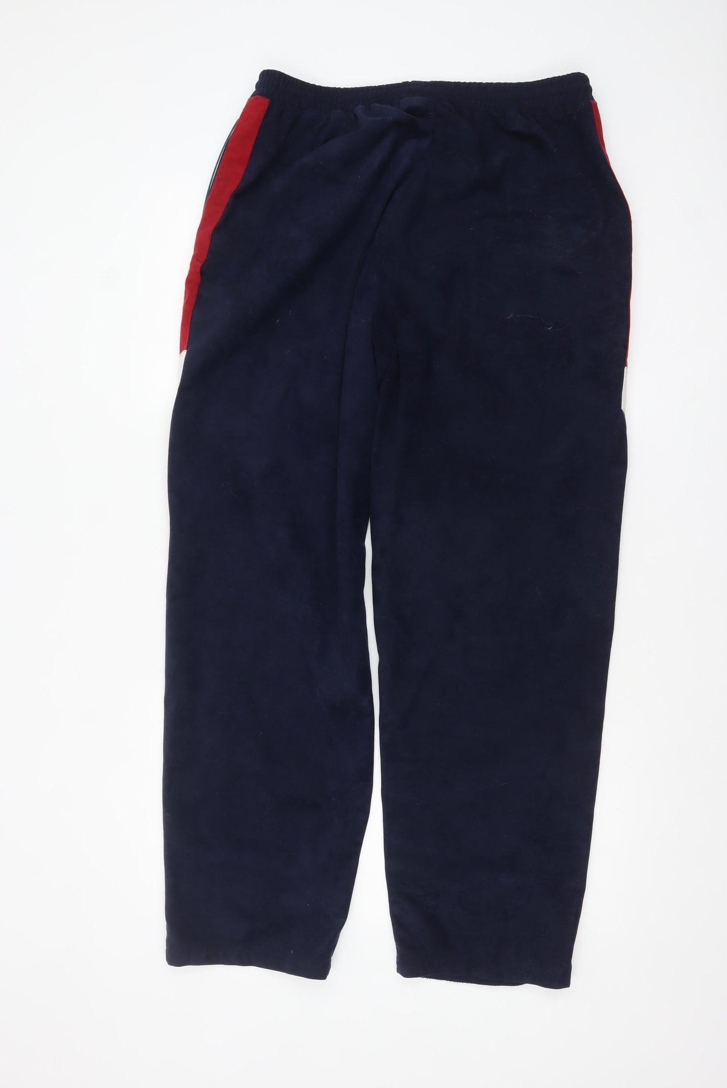 ROX Men's Navy Fleece Sweatpants XL Relaxed Fit Colour Block Design