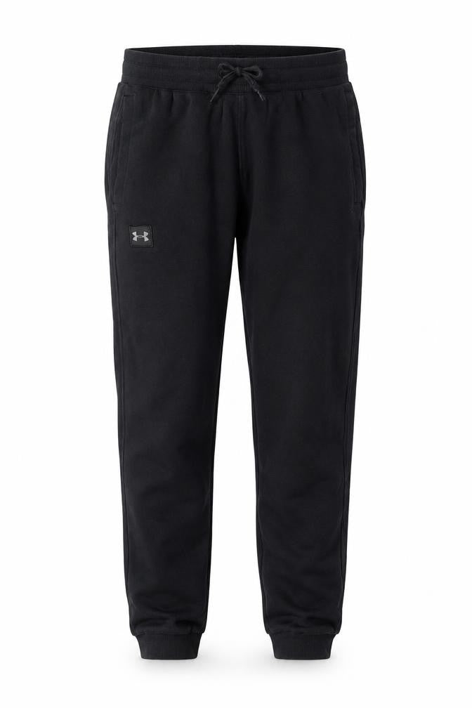 Under Armour Men's Black Joggers Medium Sweatpants Casual