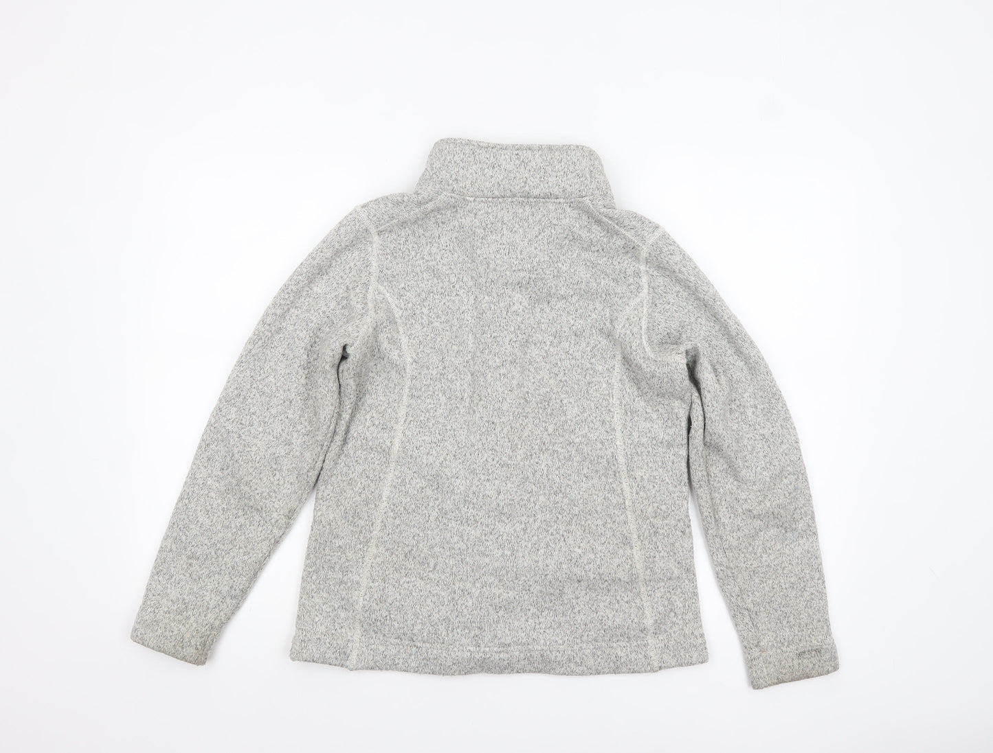Rohan Women's Grey Fleece Button Jacket Size S Outdoor Casual