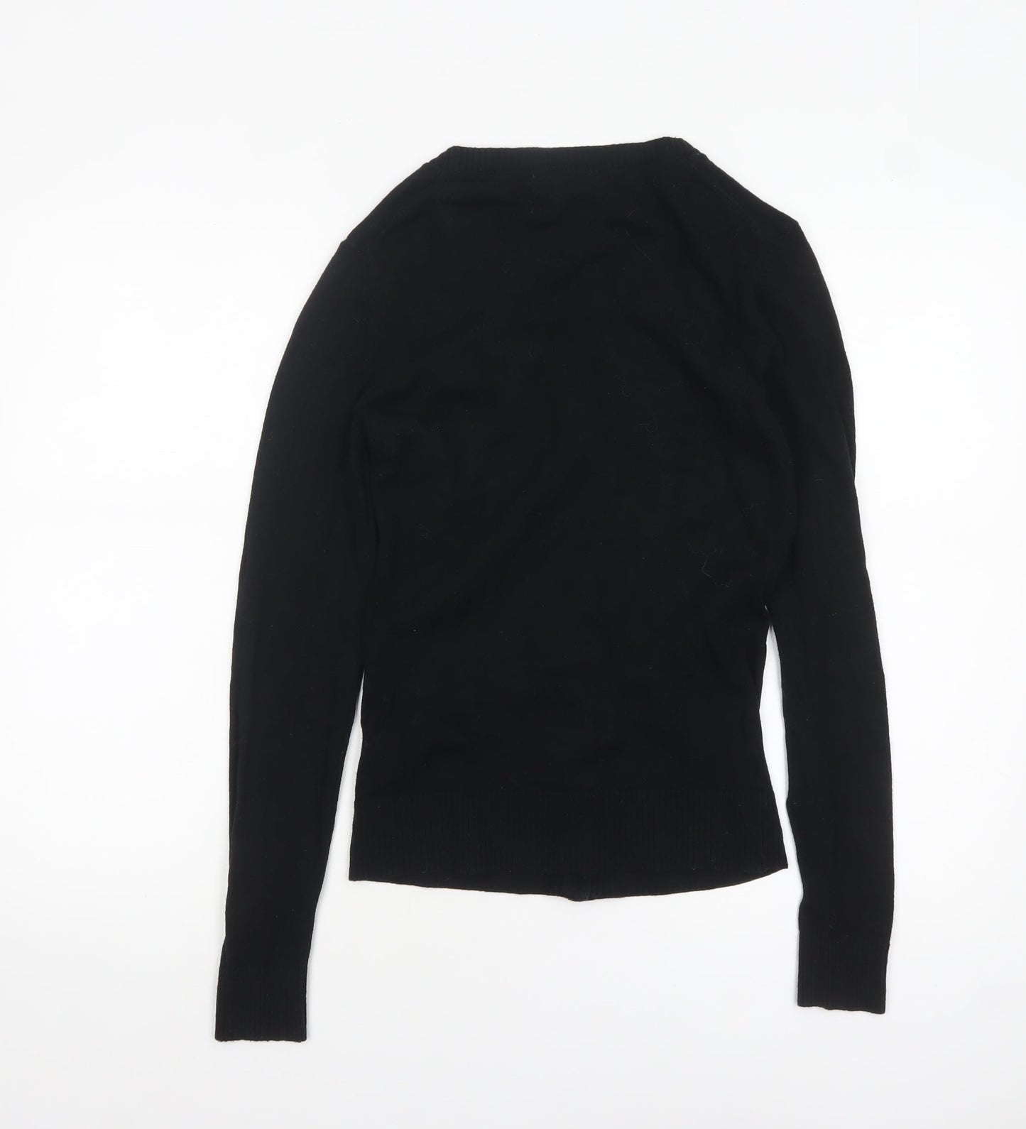 Gap Womens Black XS Cardigan Long Sleeve Cotton Knit