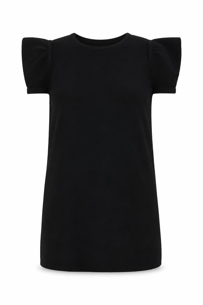 JCL Women’s Black Cold Shoulder Knit Pullover Jumper One Size