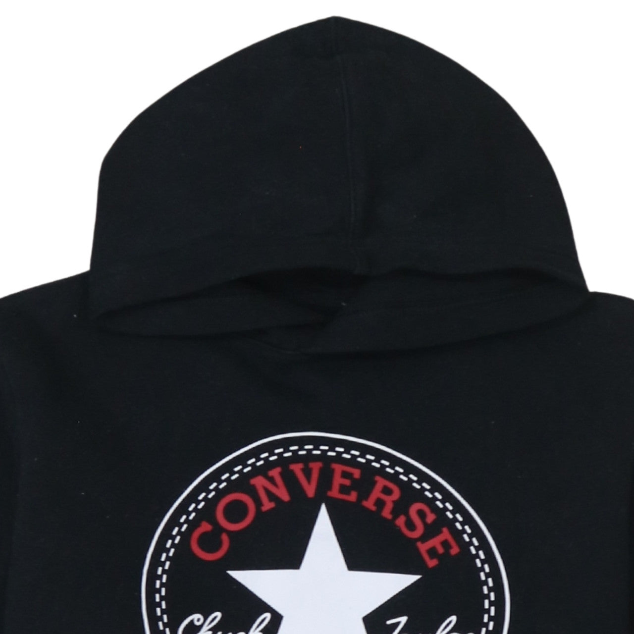 Converse Teens Black XL Pullover Hoodie with Logo