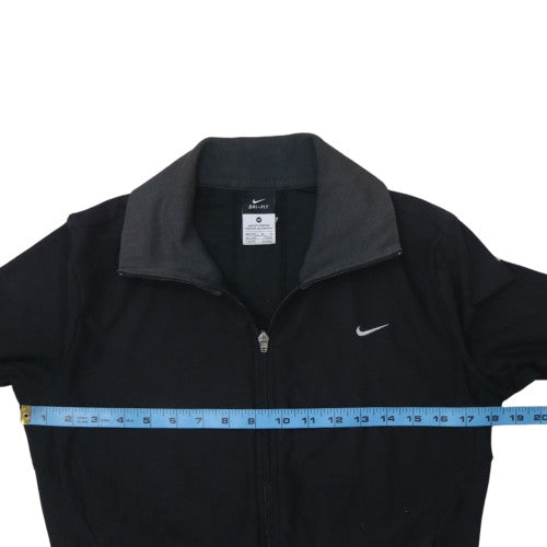 Nike Dri-FIT Men's Black Full Zip Sweatshirt Size M
