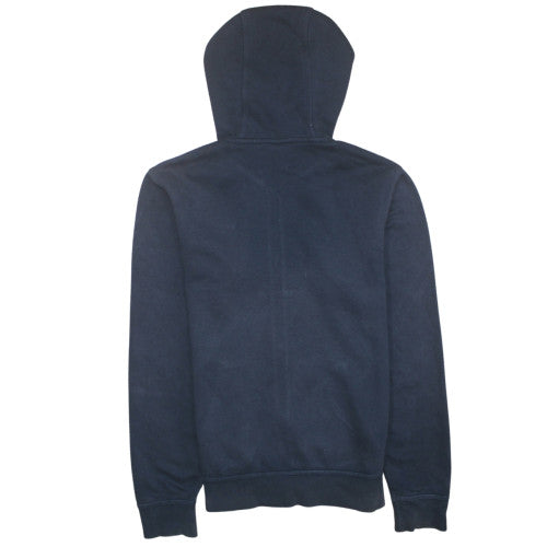 Nike Men's Black S Full Zip Hoodie Sweatshirt Logo Fleece