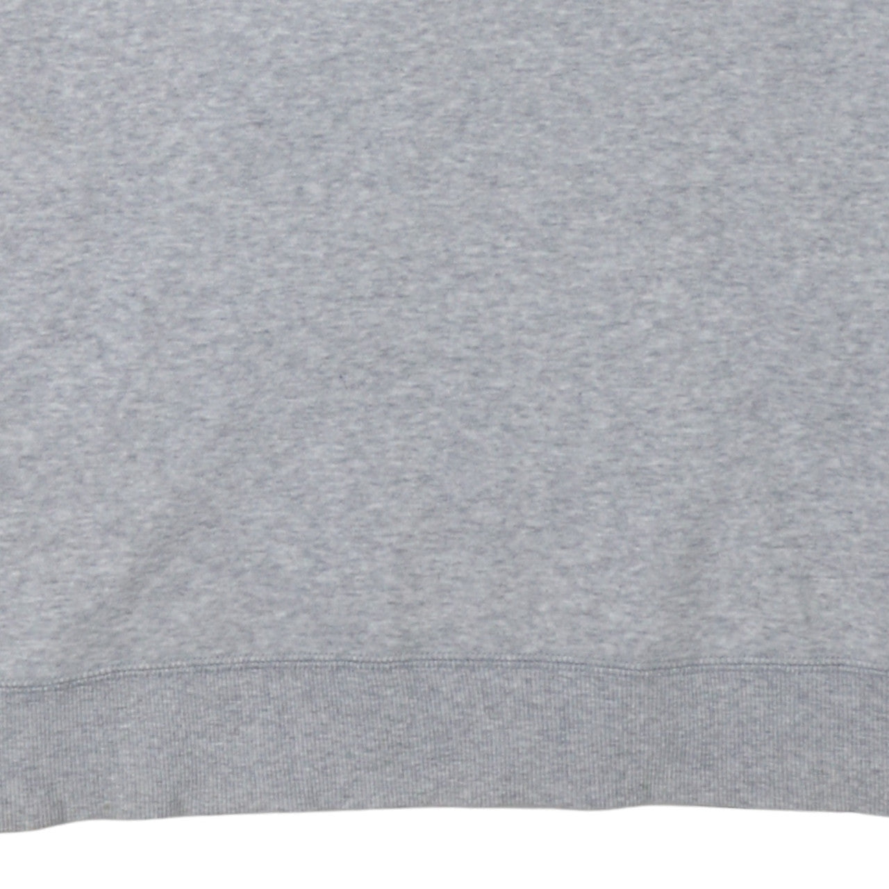 Adidas Men’s Grey Pullover Sweatshirt L Logo Zip Pocket Crew Neck