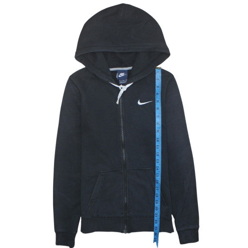 Nike Men's Black Full Zip Hoodie Small Lightweight Sportswear