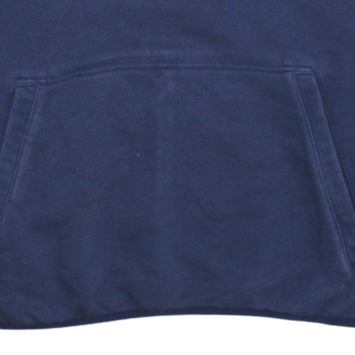 Puma Boys Navy Blue Pullover Hoodie 14-16 Years Cotton Blend