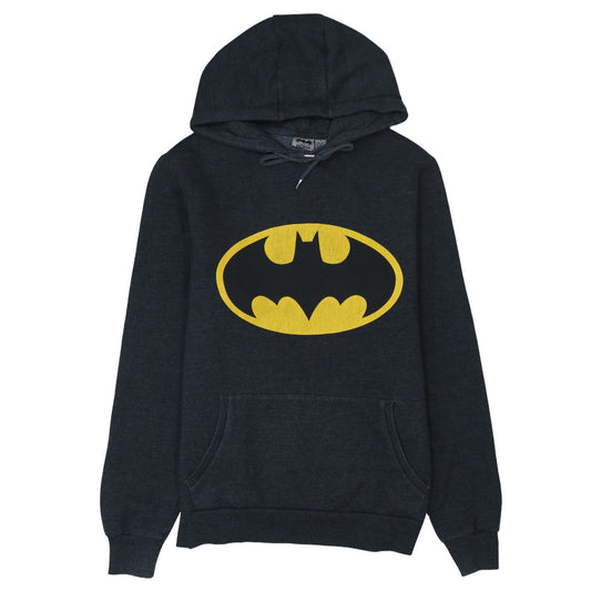 Cedar Wood State Men's Black Batman Pullover Hoodie M Graphic Fleece