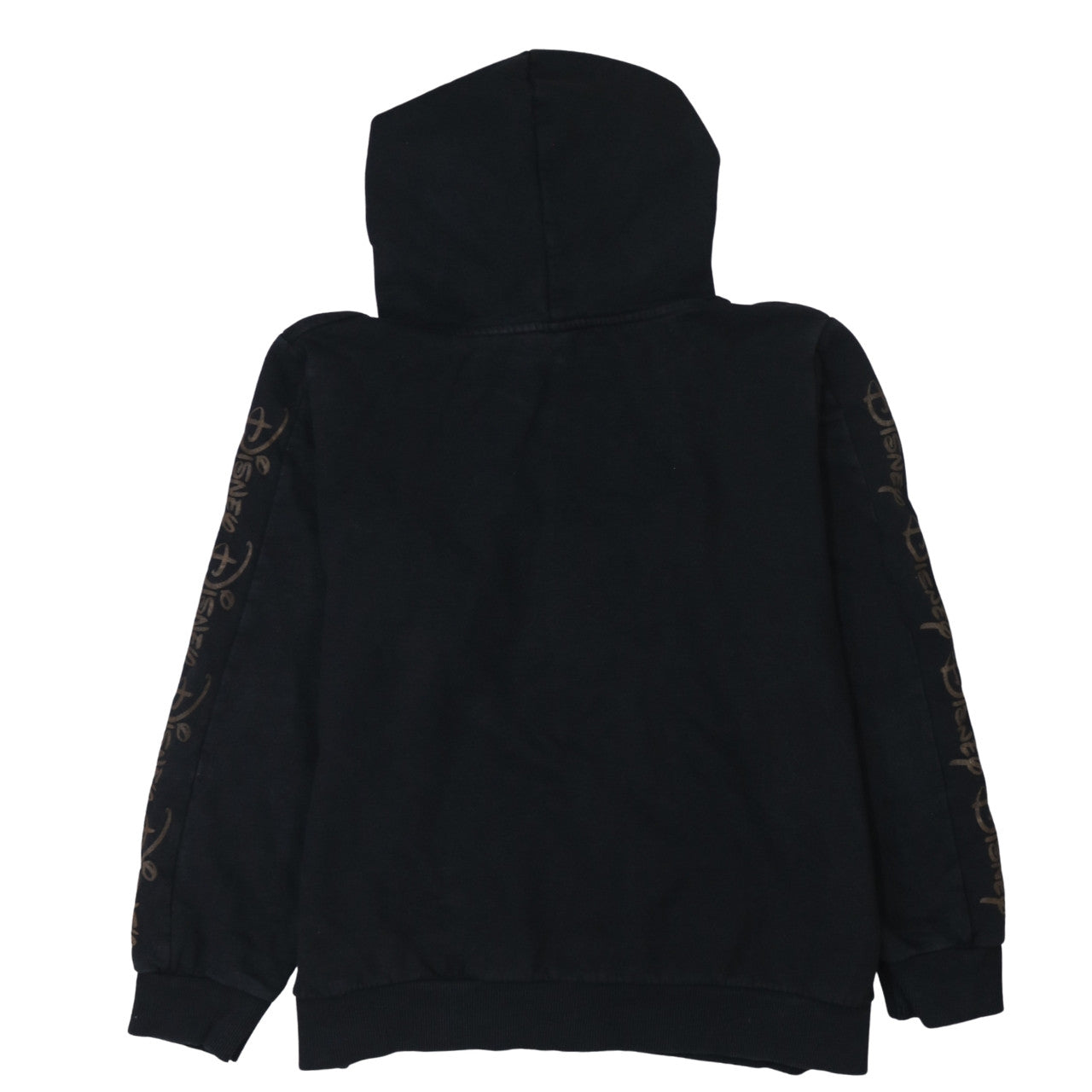 Disney at George Black Hoodie Women M Pullover Cotton Blend