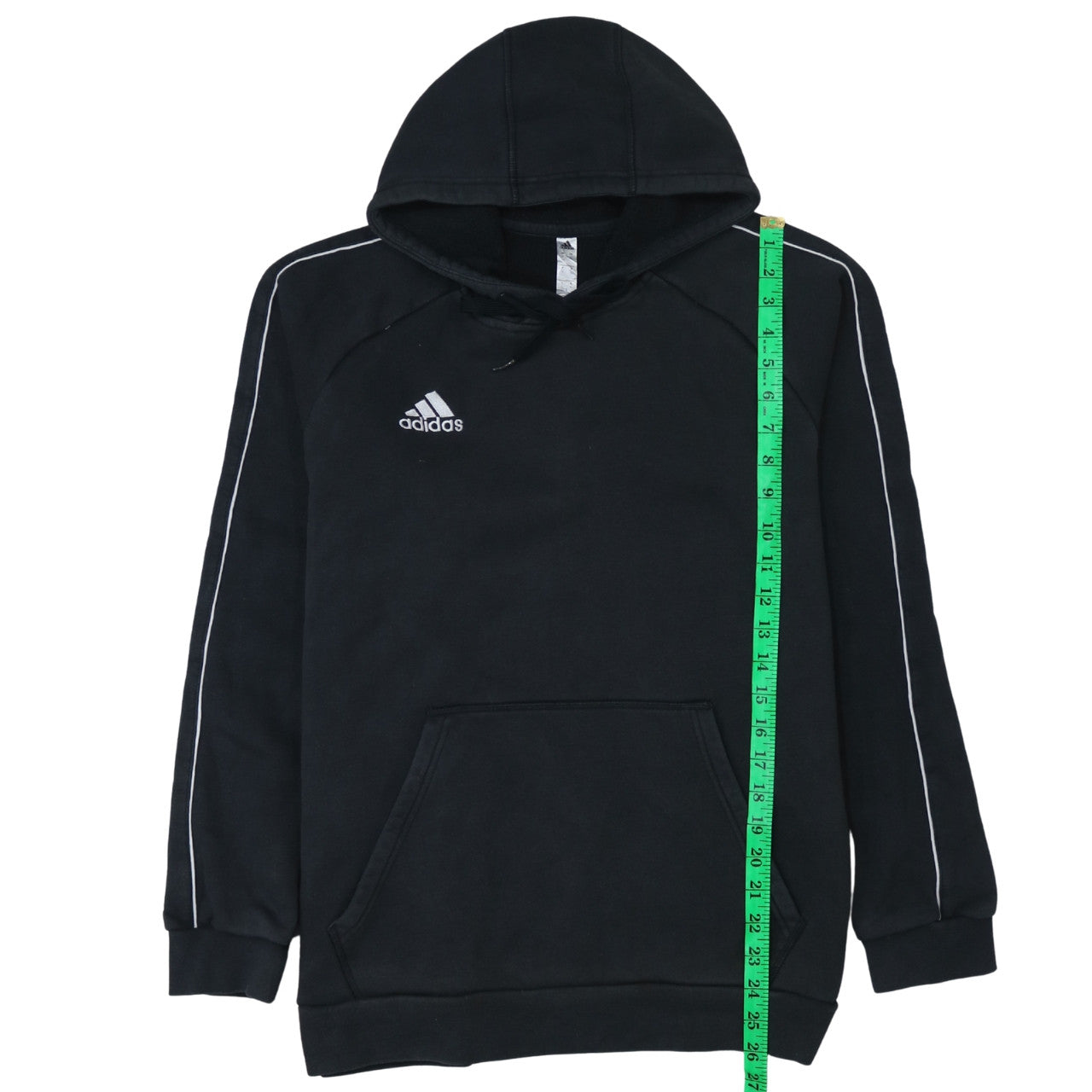 Adidas Men's Black Pullover Hoodie L Fleece Sportswear
