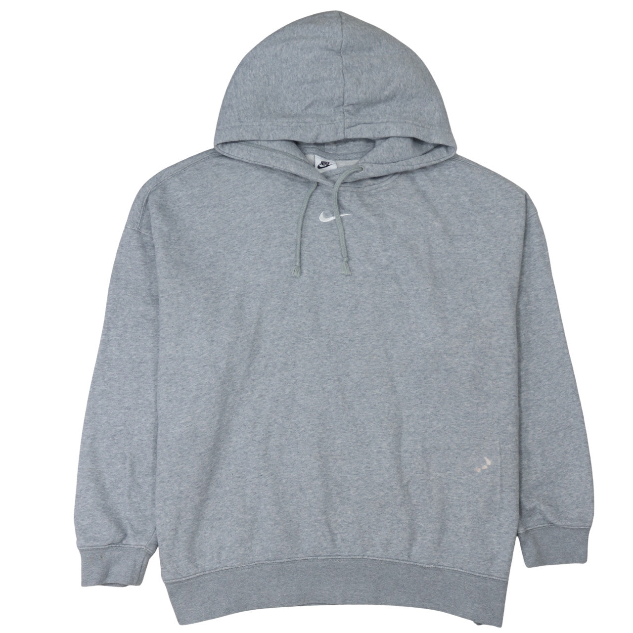 Nike Men's Grey XL Pullover Hoodie Fleece Regular Fit Sportswear