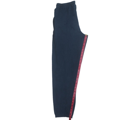 Champion Men's Blue Small Sweatpants Regular Fit Elastic Waist