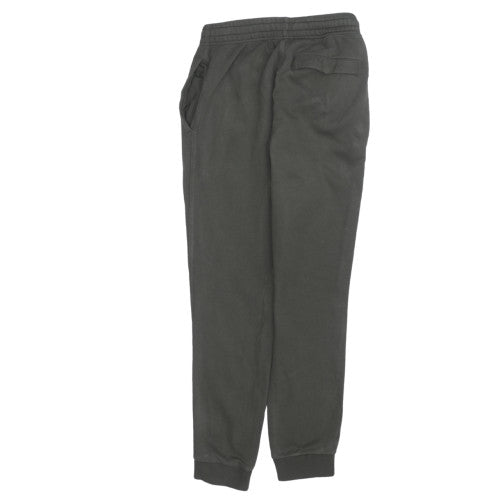 Nike Men's Black Fleece Jogger Trousers Size S Regular Fit