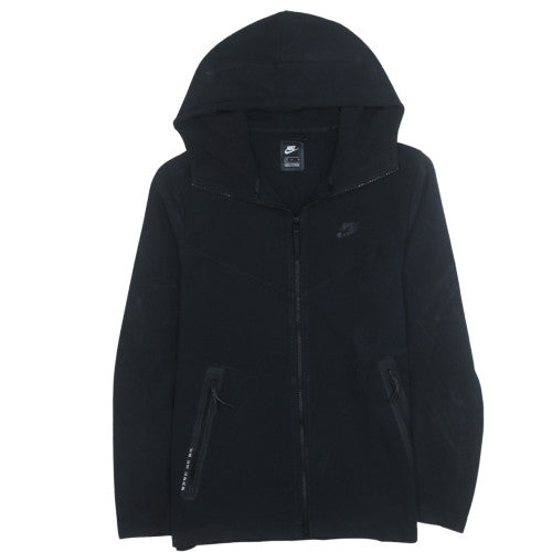 Nike Men's Black Full Zip Hoodie M Regular Fit Sportswear