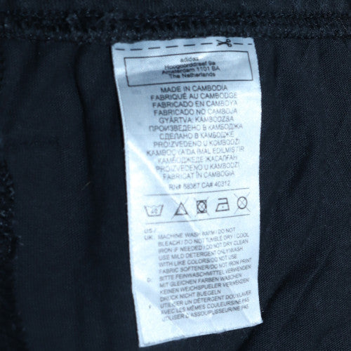 Adidas Womens Black Jogger Sweatpants Size M Elastic Waist
