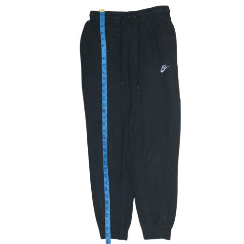 Nike Men's Black Fleece Jogger Trousers M Regular Fit