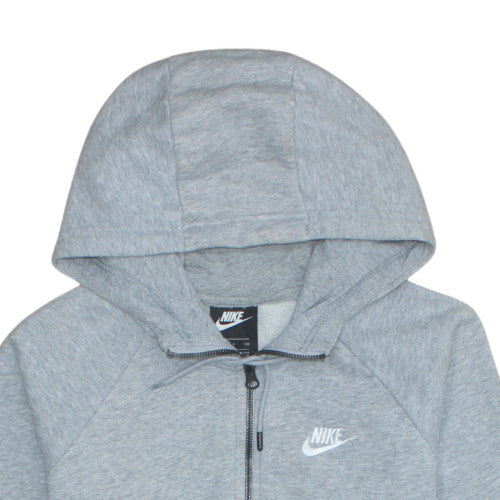 Nike Men's Grey Full Zip Hoodie Size S Regular Fit