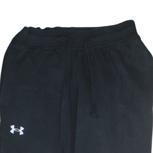Under Armour Mens Black Fleece Jogger Trousers Size M