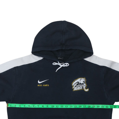 Nike Men’s Blue Sheffield Bears Pullover Hoodie L Embroidered Sports