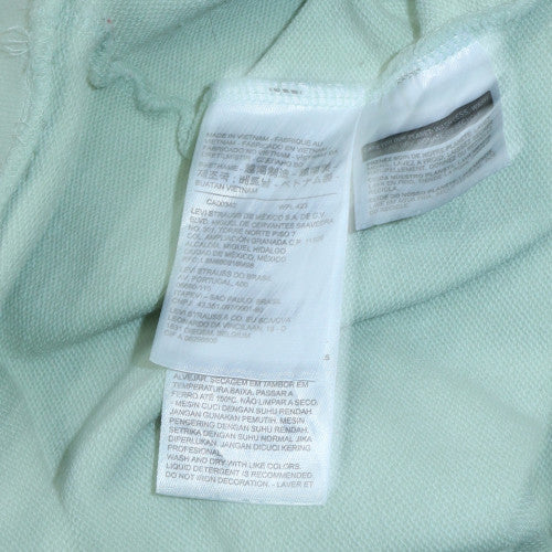 Levi's Men's Green Logo Crew Neck Pullover Sweatshirt Size M