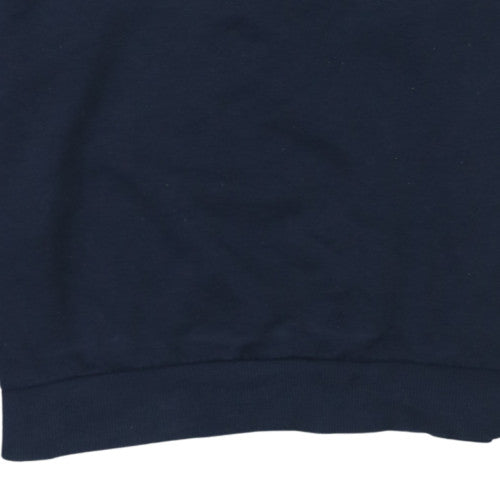 Adidas Men's Blue Pullover Sweatshirt Small Regular Fit