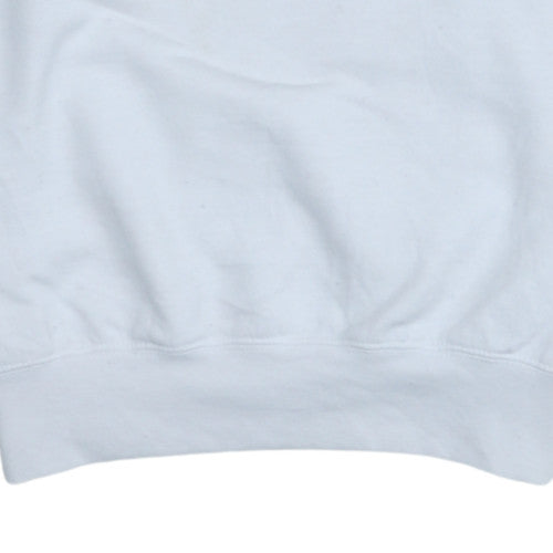 Champion Men's White Santa Cruz Logo Pullover Sweatshirt Size S