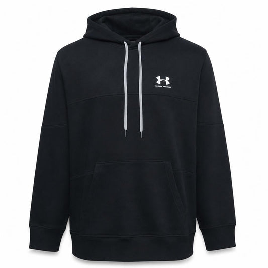 Under Armour Men's Black Pullover Hoodie Size M Sports Fleece
