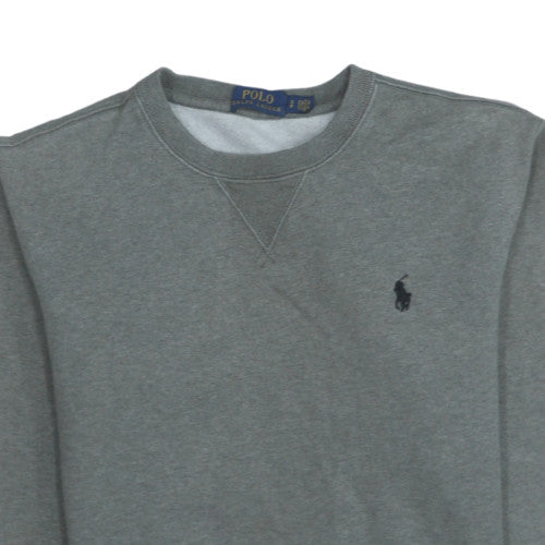 Ralph Lauren Men's Grey Crew Neck Pullover Sweatshirt S