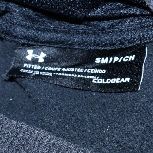 Under Armour Men's Black Small Pullover Hoodie ColdGear Fleece